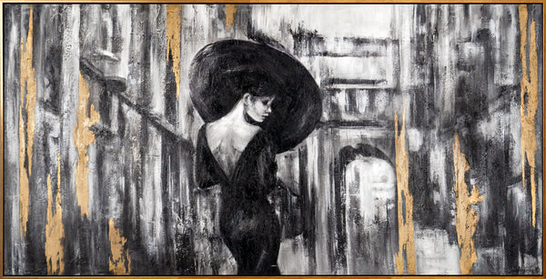 Handgemalte moderne acryl bilder "Filmstreifen"