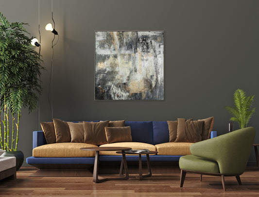 Modern paintings 100x100cm | 39x39 inch