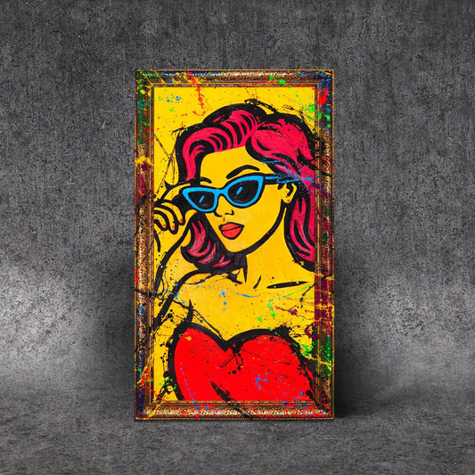 Pop Art Bilder kaufen: Handgemalte Leinwandbilder & Unikate
