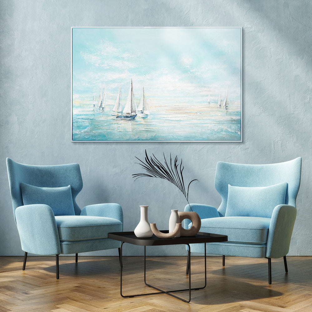 Acrylbilder Meer – Die Weite des Ozeans auf Leinwand