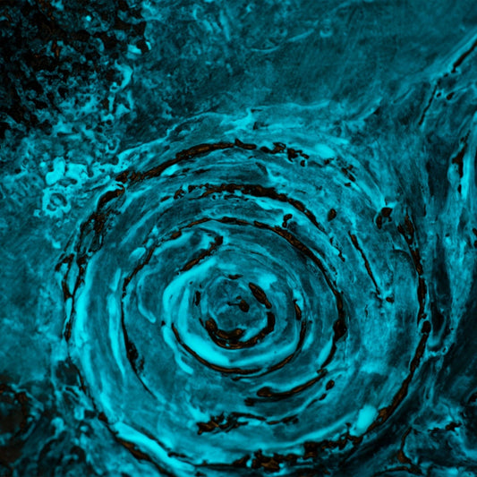 Glow in the dark art