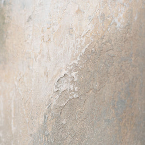 Acrylbild mit Rahmen „Lichtübergänge“ – Abstrakte Wandkunst in Blau und Gold