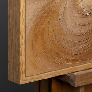 Rahmen aus natürlichem Holz – Detail