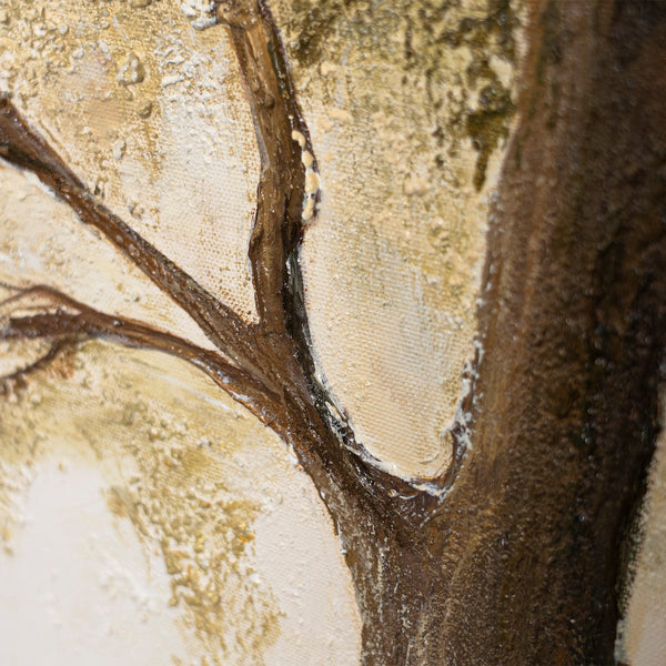 Detailaufnahme der Textur eines modernen abstrakten Wandbildes