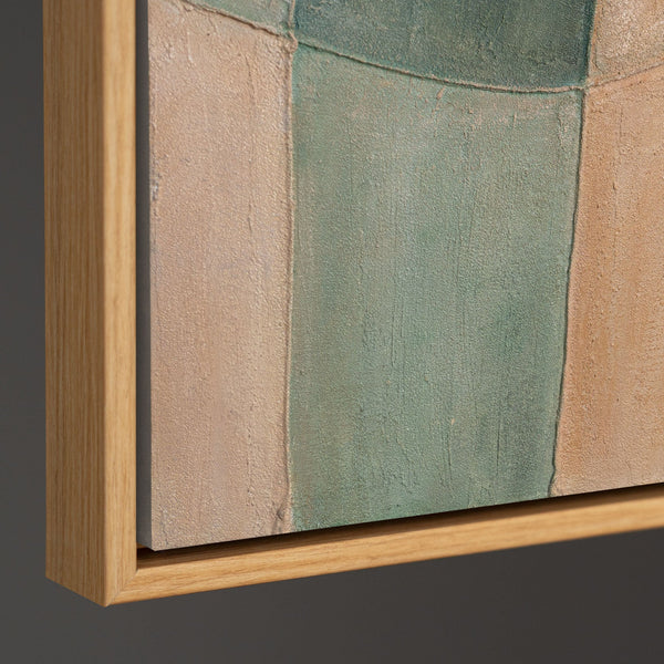 Feine Struktur und Materialität eines abstrakten Kunstwerks