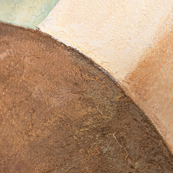 Abstraktes Gemälde im zeitgenössischen Interior Design