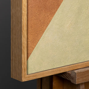 Rahmen aus natürlichem Holz – Detail