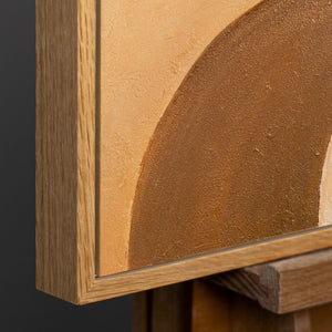 Rahmen aus natürlichem Holz – Detail