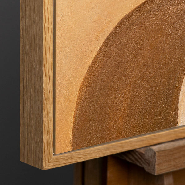 Rahmen aus natürlichem Holz – Detail