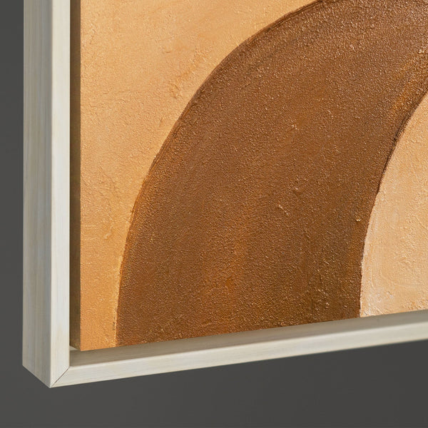 Feine Struktur und Materialität eines abstrakten Kunstwerks