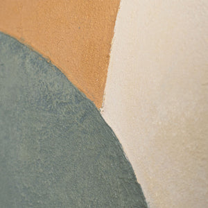 Modernes abstraktes Gemälde für stilvolle Innenräume in neutralen Farben