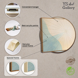 Feine Struktur und Materialität eines abstrakten Kunstwerks