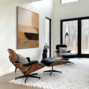 Moderne Acrylbilder mit Struktur und Naturtönen im Rahmen „Natürliche Ornamente“