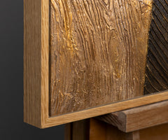 Rahmen aus natürlichem Holz – Detail