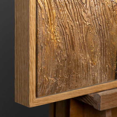 Rahmen aus natürlichem Holz – Detail