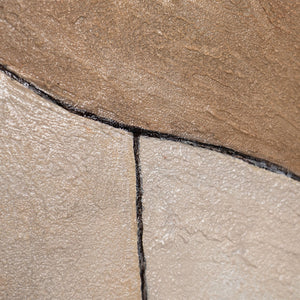 Feine Struktur und Materialität eines abstrakten Kunstwerks