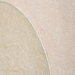 Minimalistisches rundes Leinwandbild