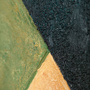 Abstrakte Geometrie Gemälde „Ordnung und Bewegung“ - Acrylmalerei mit Struktur