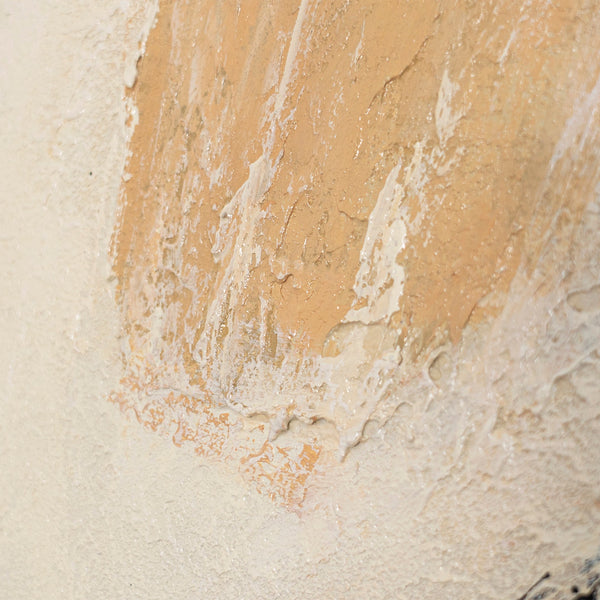 Abstract painting in a modern acrylic style, "Power of the Brushstroke"