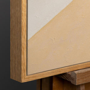 Rahmen aus natürlichem Holz – Detail