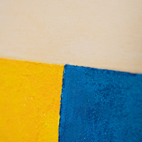 Modernes abstraktes Wandbild mit Struktur und zeitloser Ästhetik