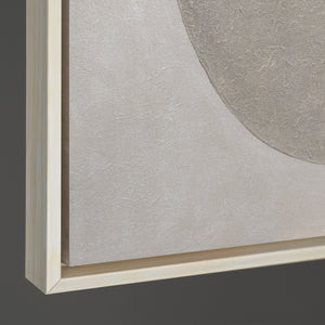 Abstrakte Wandkunst mit Rahmen für elegante Innenräume