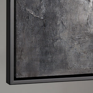 Modernes abstraktes Gemälde gerahmt für zeitgemäße Wohnkonzepte