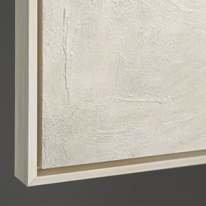 Acrylbild auf Leinwand „Spuren des Regens“ – Moderne Wandkunst mit Struktur