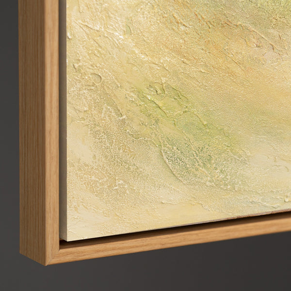 Zeitgenössische abstrakte Wandkunst mit Struktur, minimalistisches Design