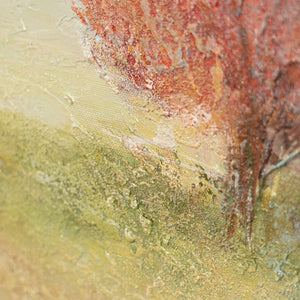 Abstrakte Wandkunst in ruhigen Farbtönen für moderne Interieurs