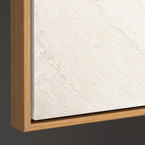 Detailansicht des Leinwandrahmens