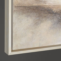 Handgemaltes Acrylbild auf Leinwand „Horizontlinie“ – Moderne Wandkunst für Wohnzimmer