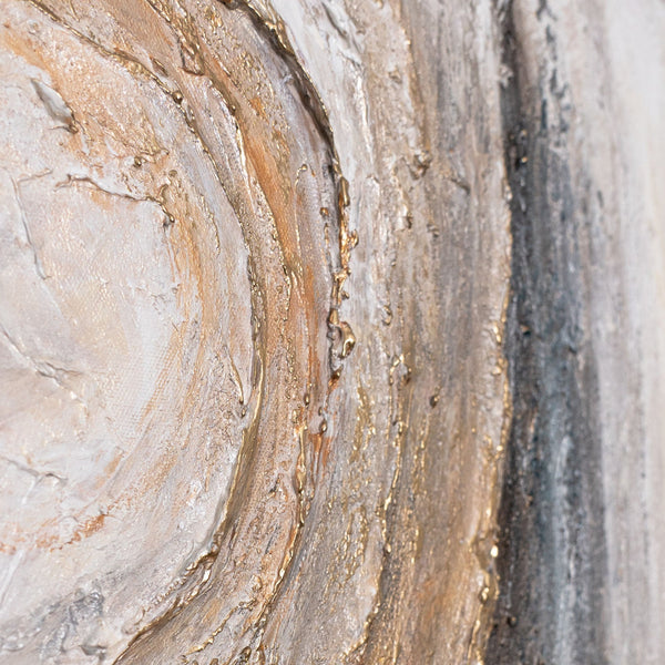 Hand-Painted Painting "Waterfall of Dreams" – Modern Wall Art with Texture