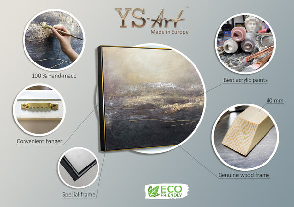 Moderne Wanddeko handgemalt