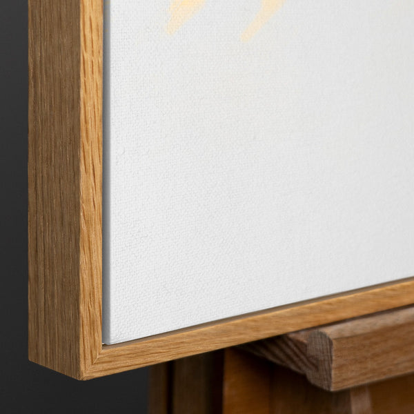 Rahmen aus natürlichem Holz – Detail