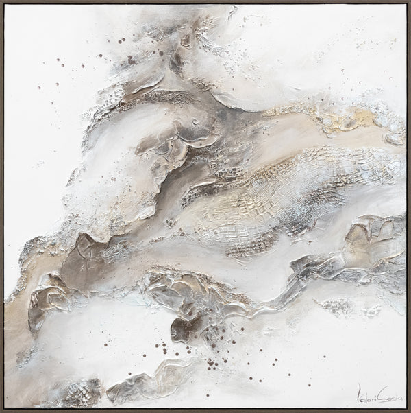 Acrylmalerei auf Leinwand Detail