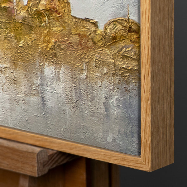 Rahmen aus natürlichem Holz – Detail