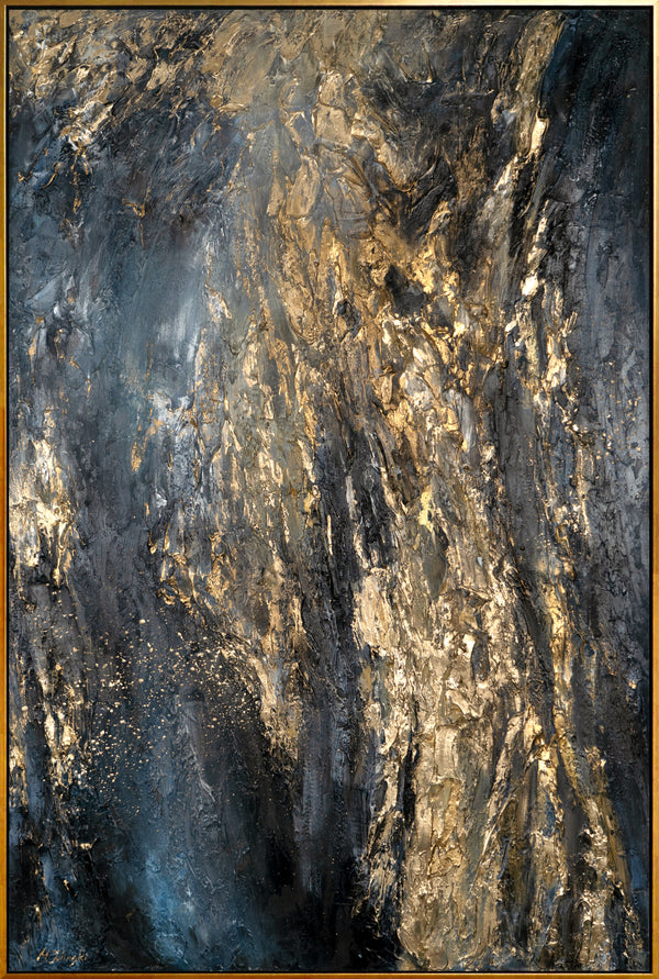 Moderne Wanddeko handgemalt