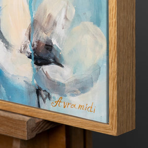 Rahmen aus natürlichem Holz – Detail