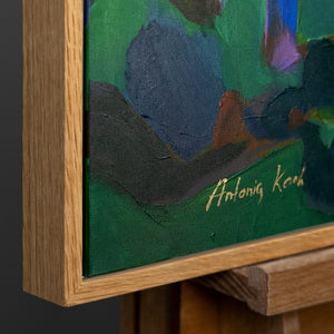 Rahmen aus natürlichem Holz – Detail