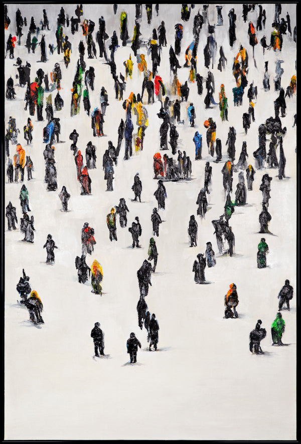 Künstlerische Acrylmalerei Struktur Deko