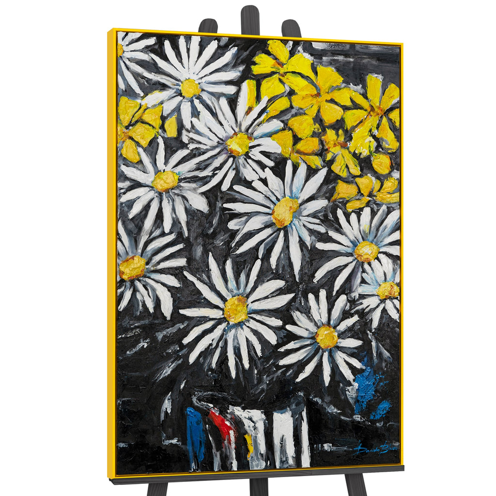 acrylbilder blumen