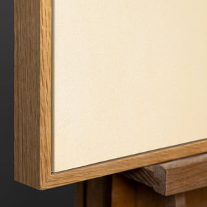 Rahmen aus natürlichem Holz – Detail