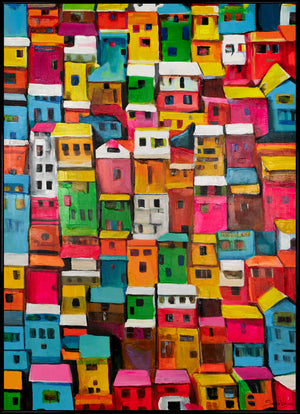 Handgemaltes Leinwandbild modern