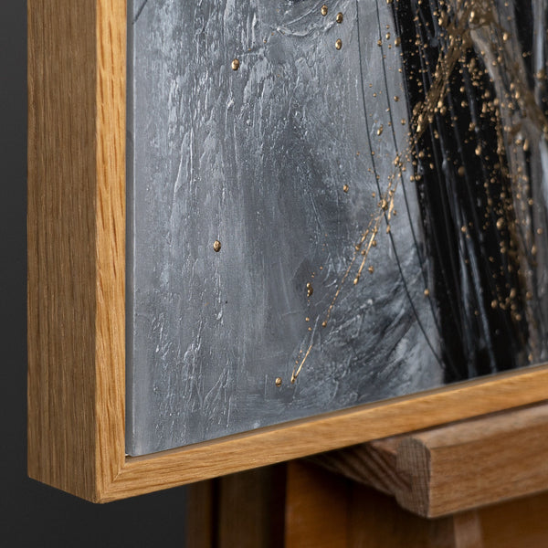 Rahmen aus natürlichem Holz – Detail