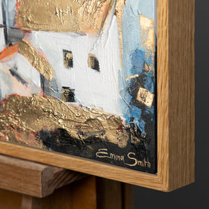 Rahmen aus natürlichem Holz – Detail