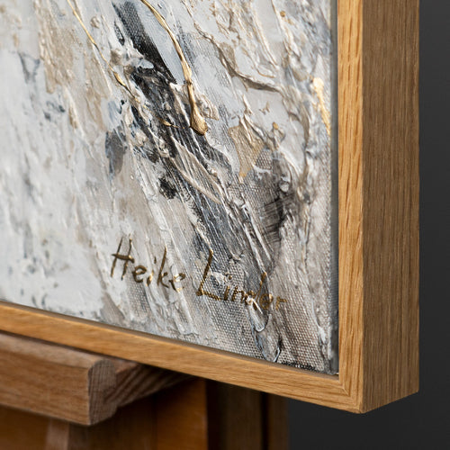 Rahmen aus natürlichem Holz – Detail