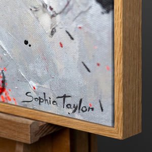 Rahmen aus natürlichem Holz – Detail