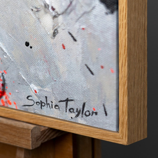 Rahmen aus natürlichem Holz – Detail