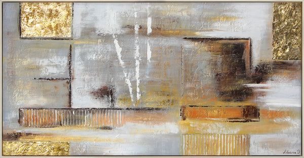 Wandbild Acryl Struktur Kunst Modern